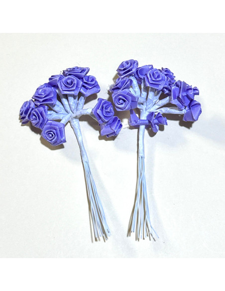 Set de 2 Bouquets de Mini Fleurs Artificielles