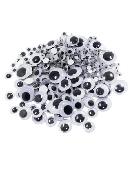 Set de Yeux Peluche 3 Dimensions