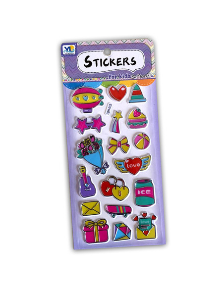 Stickers 3D For Kids & More