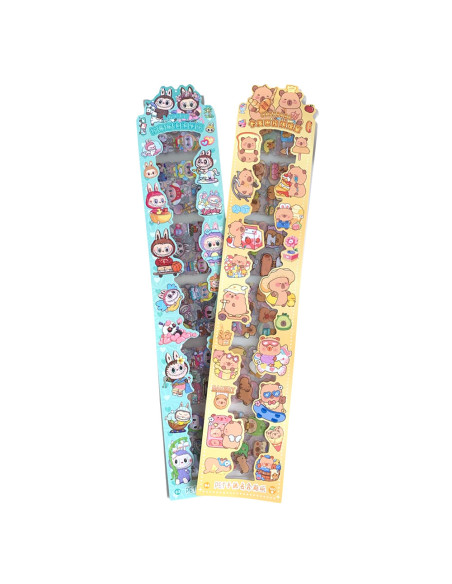 Stickers Labubu & Bear