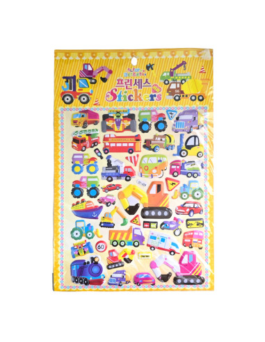 Stickers 3D Multi-Thèmes