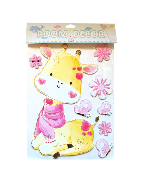 Stickers Muraux Montgolfière Animaux