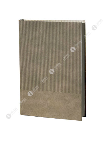 Notebook Couverture Texturée Rayée