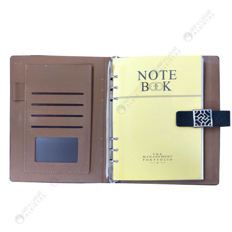 NoteBook A5 Gris, AMZ- Réf.15125