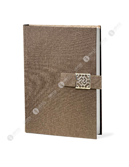 NoteBook A5 Marron, AMZ- Réf.15125