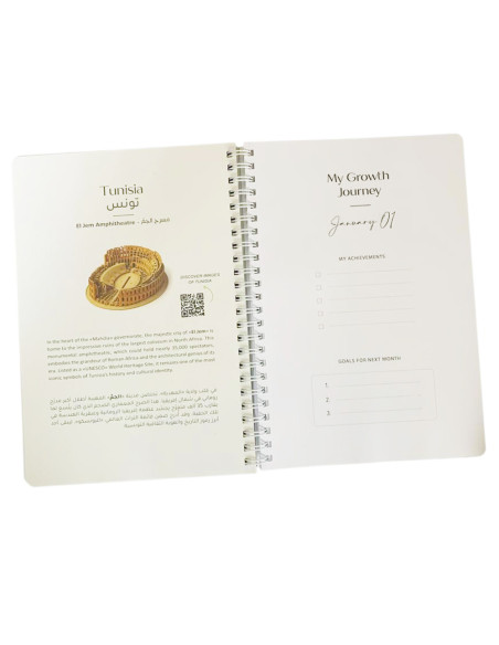 NoteBook en Spirale A5 - Tsiwrat Stock