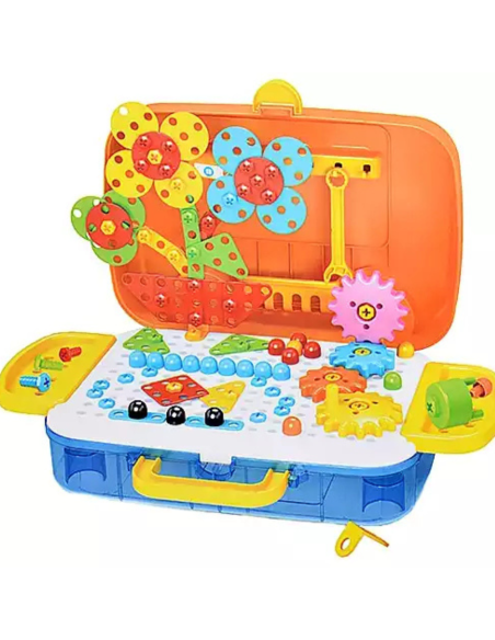 Mallette Transformable 6-en-1 - Bus Portable Platter