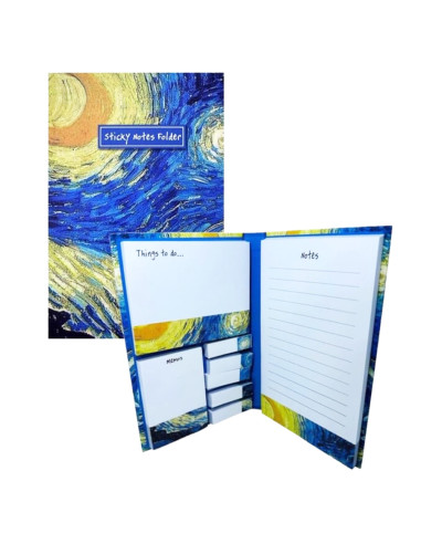 Sticky Notes Folder Van Gogh