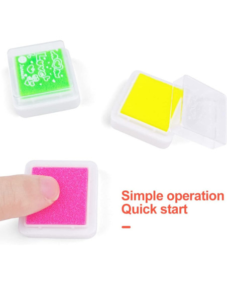Mini Encreur Couleur Junelic - Empreintes & Tampons