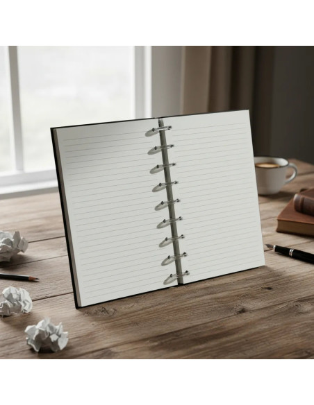 Notebook A5 à Disque - Keep Calm Don't Give Up