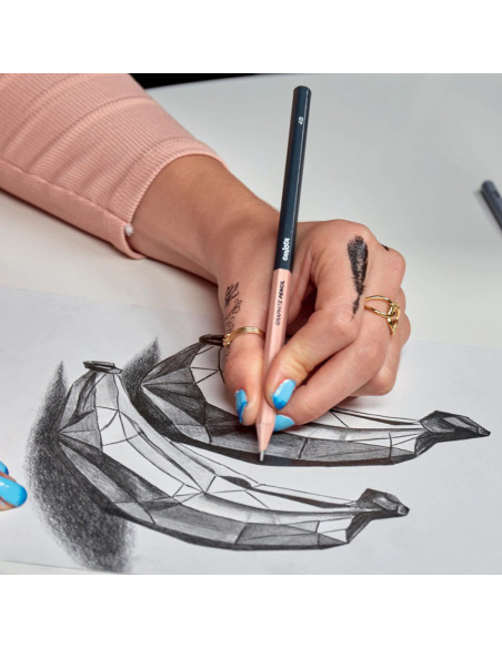 1 Crayon Graphite Carioca Plus, HB