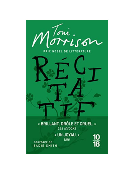 Récitatif - Toni Morrison