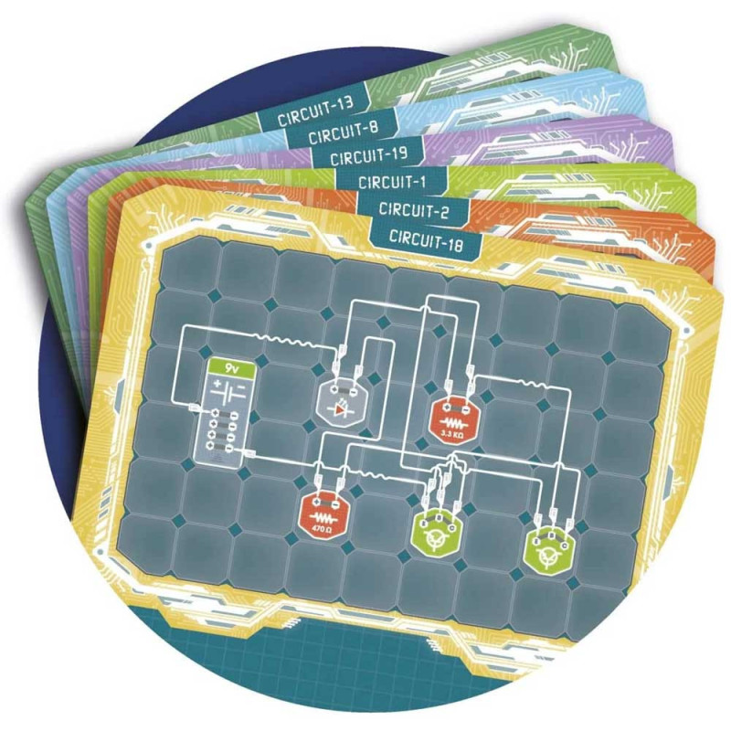 Kit Circuits Electriques, Laboratoires Electronique - Clementoni