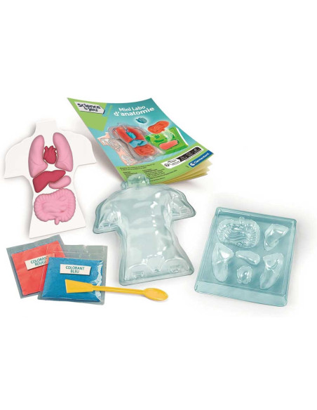 Kit Mini Labo d'anatomie Scientifique Science & Jeu - Clementoni