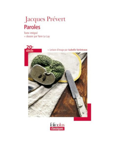 Paroles - Jacques Prevert - Folioplus classiques