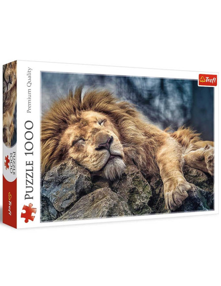Puzzle Trefl Premium Quality 1000 Pcs Sleeping Lion - Réf.10447