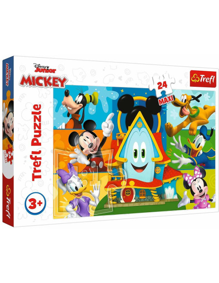 Puzzle Trefl 24 pcs Maxi Mickey Mouse - Réf.14351