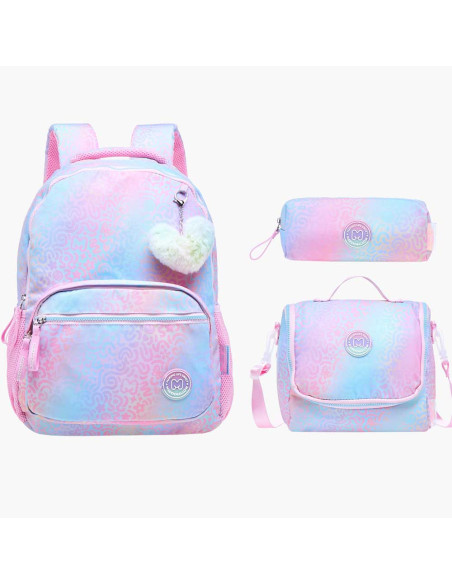 Trousse 1 compartiment, Iris - Marshmallow