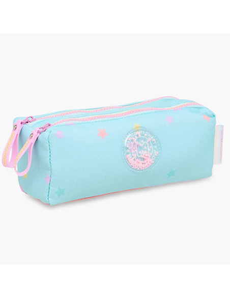 Trousse 2 compartiments, Stardust - Marshmallow
