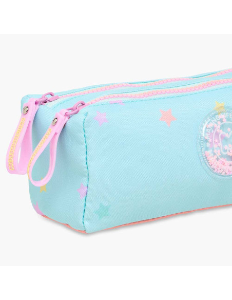 Trousse 2 compartiments, Stardust - Marshmallow