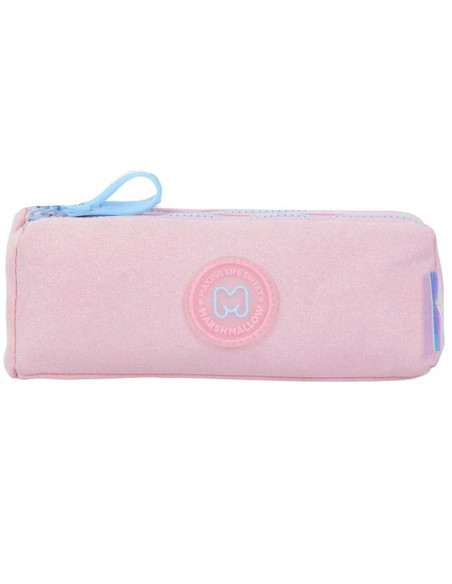 Trousse 1 compartiment, Tiara Rose - Marshmallow