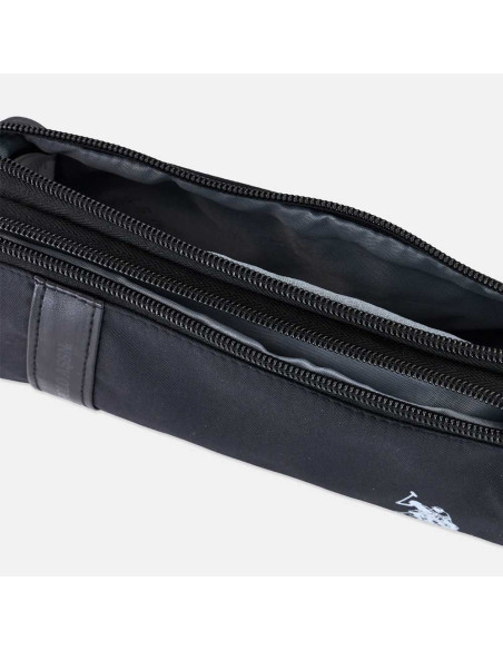Trousse 2 Compartiments, Noir - Us Polo