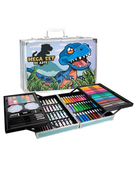 Mallette de Coloriage, 145 Pcs
