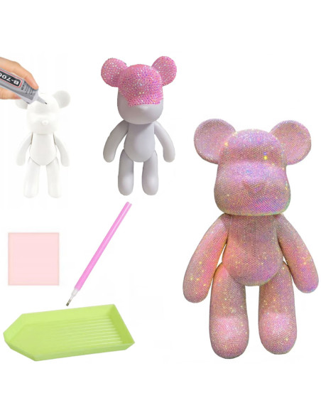 Figurine à Diamanter Bear 22 cm