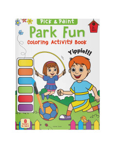 Pick and Paint Coloring Activity Book Park Fun - Wonder House Books