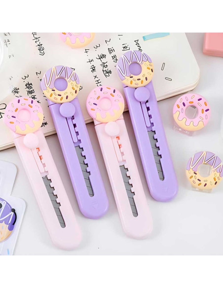 Cutter Rétractable Forme Donut
