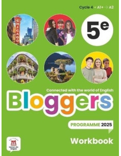 Bloggers 5e - Anglais (2026) - Workbook 5ème | ALKIRTAS