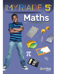 Maths 5e Myriade 5ème | ALKIRTAS