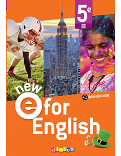 New e for English 5e A2 5ème | ALKIRTAS