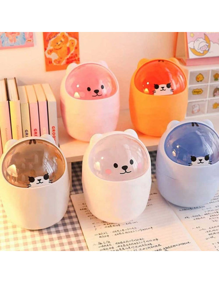 Mini Corbeille de Bureau PP Design Animal SD015