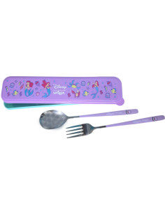 Set de Couverts Inox avec Étui Smiggle - Cuillère & Fourchette 2