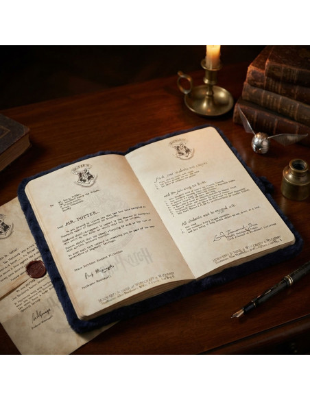 Notebook Harry Potter à Couverture Peluche