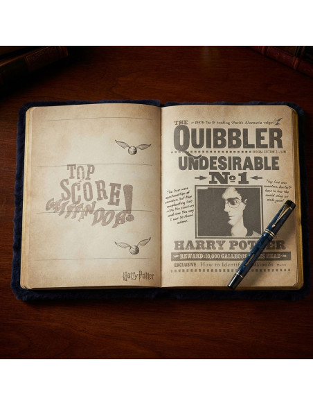 Notebook Harry Potter à Couverture Peluche