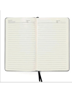 Notebook Gris avec Poche Frontale 2