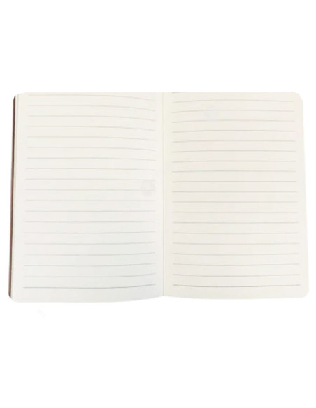 Notebook Classique Bleu à Elastique - Pages Lignées