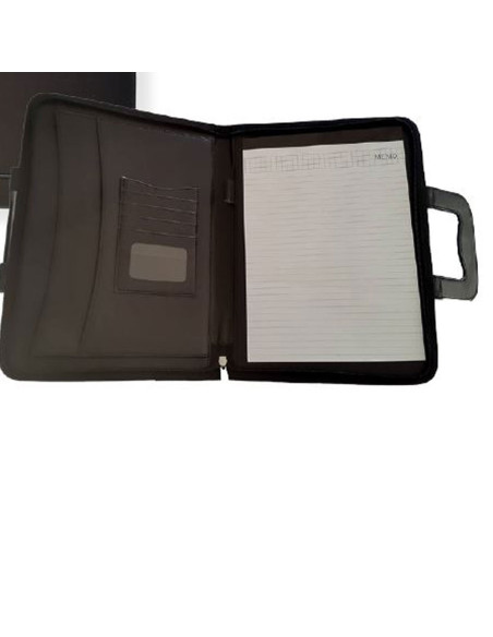 Porte-Documents Professionnel avec Poignée Pliable