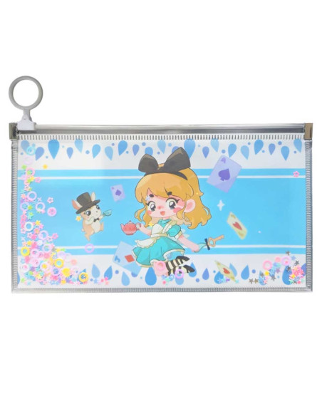 Enveloppe de Rangement Zippée A6 - Glitter