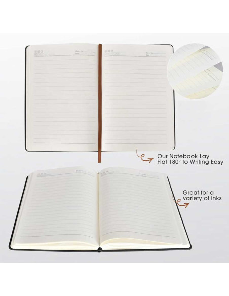 Notebook A4 Keep On Going avec Fermeture à Rabat