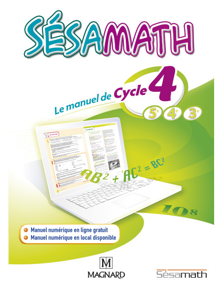 Sésamath Cycle 4 - Manuel élève (Magnard)