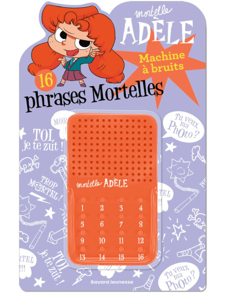 Machine à bruits Mortelle Adèle - Bayard Jeunesse