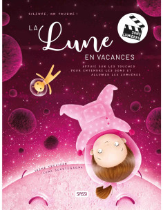 La Lune en vacances - Irena Trevisan - Livre sonore Sassi Junior