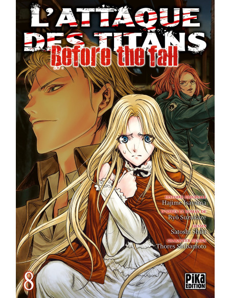 L'Attaque des Titans - Before the Fall tome 8 - Hajime Isayama