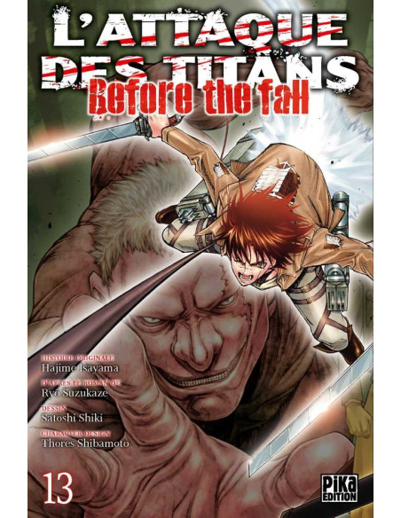 L'Attaque des Titans - Before the Fall tome 13