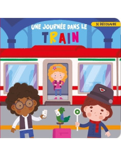 Une journée dans le train - Je Découvre - NuiNui Jeunesse
