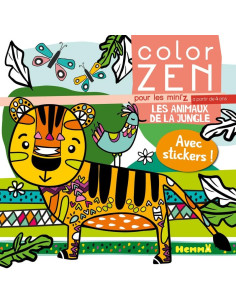 Color Zen pour les mini'z - Les Animaux de la Jungle | Hemma