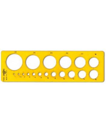 TRACE CERCLES ARDA 1/30mm